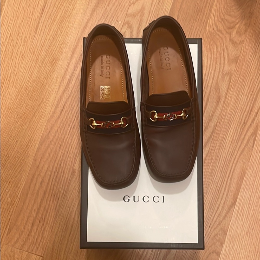 Gucci Horsebit Leather Loafers – Brown, worn once
Original Retail: $940 - Picture 5 of 9